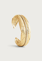 Anabel Aram Feather Narrow Cuff