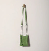 Daniella Lehavi Anita Mini Crossbody Bag in Green Apple
