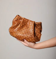 Daniella Lehavi Bali Mini Bag in Woven Caramel