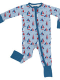 Goosies Long Sleeve Zip PJ - Sail Away