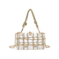 Urban Expressions Ziggy Evening Bag in Gold