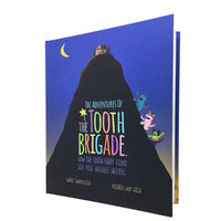 The Tooth Brigade Ollie Friendly Monster Tooth Fairy Pillow and Book Set