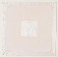 Barefoot Dreams CozyChic® Receiving Blanket with Satin Trim in Pink