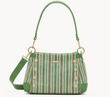 Hammitt Bryant Medium Pickle Stripe