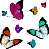 Nicolette Mayer Acrylic 12" x 12" Tray - Butterflies