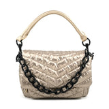 Betty Quilted Puffer Flap Crossbody Handbag