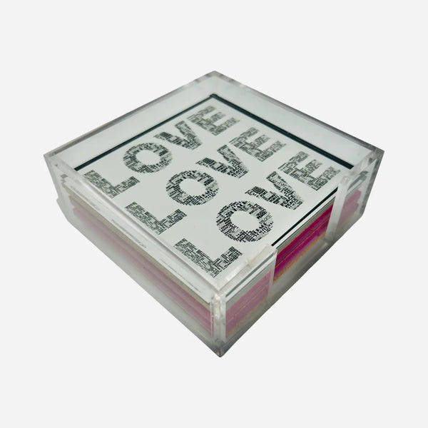 LOVE Coaster Set