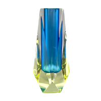 Crystal Cut Acrylic Bud Vase