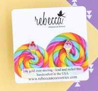 Rebecca Cherry Ice Cream Earring