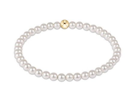 Enewton Classic Pearl 4mm Bead Bracelet