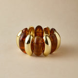 Persuasion Resin Smooth Stretch Statement Bracelet