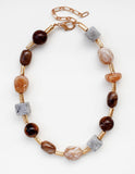 Persuasion Chunky Stone Bead Necklace