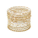 Persuasion Beaded Stretch Bracelet Stack