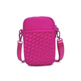Sol and Selene Divide and Conquer Woven Neoprene in Fuchsia