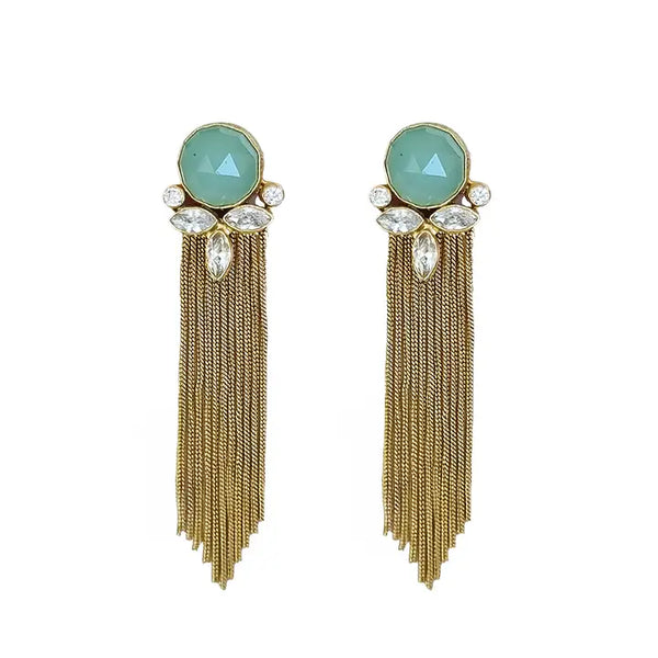 Meshca Fiore Chandelier Earrings