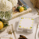 Notepad with Acrylic Holder