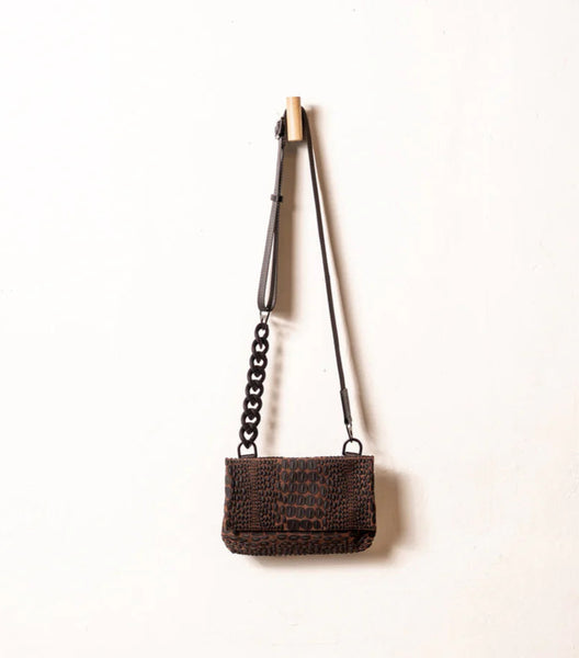 Daniella Lehavi Tokyo Clutch/Crossbody in Cafe