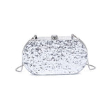 Urban Expressions Jimberly Evening Bag in Silver