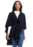 Fabulous Furs Sky Club Wrap in Black