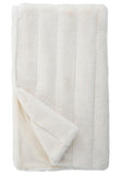 Fabulous Furs Posh Throw Ivory