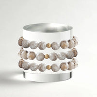 Lenny and Eva Gemstone Bracelet in 10mm Feldspar
