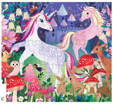 Crocodile Creek Flat House Unicorn 50 pc Puzzle