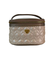 PurseN Getaway Jewelry Case in Natural Luster Quilted