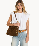 Hammitt Kyle Large in Cinnamon Suede