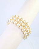 Caroline Hill Arlo Pearl Stretch Bracelet
