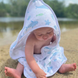 Dear Perli Hooded Towel in Under the Sea