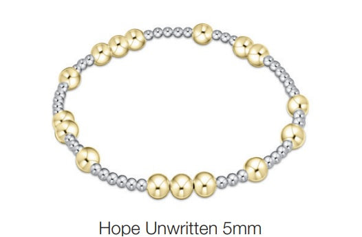 Enewton Hope Unwritten 5mm  Bead Bracelet - Mixed Metal