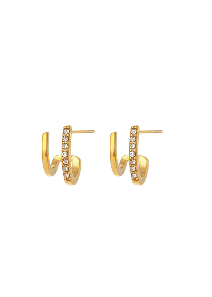 Hjane Jewels Mallori Mini Stud Earrings