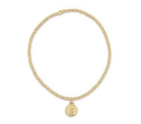 Enewton Respect Initial Disk Bracelet