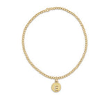 Enewton Respect Initial Disk Bracelet