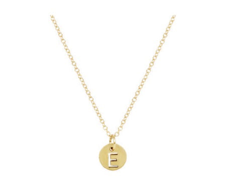 Enewton Respect Initial Disk Necklace