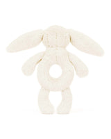 Jellycat Bashful Cream Bunny Ring Rattle