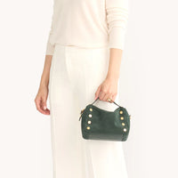 Hammitt Evan Crossbody in Green Room Suede