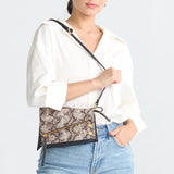 Hammitt Curtis Bag in Contrast Snake