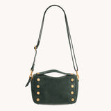 Hammitt Evan Crossbody in Green Room Suede