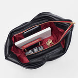 Hammitt Tom Black with Gold Red Zip