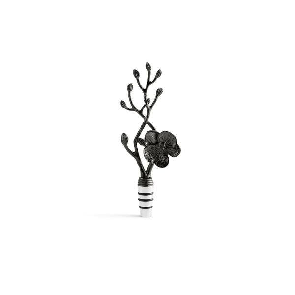 Michael Aram Black Orchid Wine Stopper