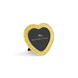 Michael Aram Heart Shape Frame Gold Tone