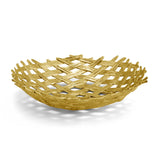 Michael Aram Palm Centerpiece Shallow Bowl