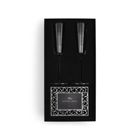 Michael Aram Reflective Champagne Flute and Frame Packaged Gift Set
