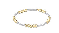 Enewton Classic Blissful Pattern 2mm Bead Bracelet - 4mm Mixed Metal