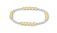 Enewton Classic Blissful Pattern 2.5mm Bead Bracelet - 5mm Mixed Metal