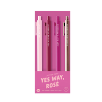 TOOT Jotter Set 4 Pack - Yes Way, Rose