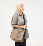 Daniella Lehavi Porto Large Crossbody/Hobo Handbag in Olive