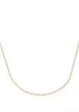 Theia Designs 2mm CZ Tennis Necklace