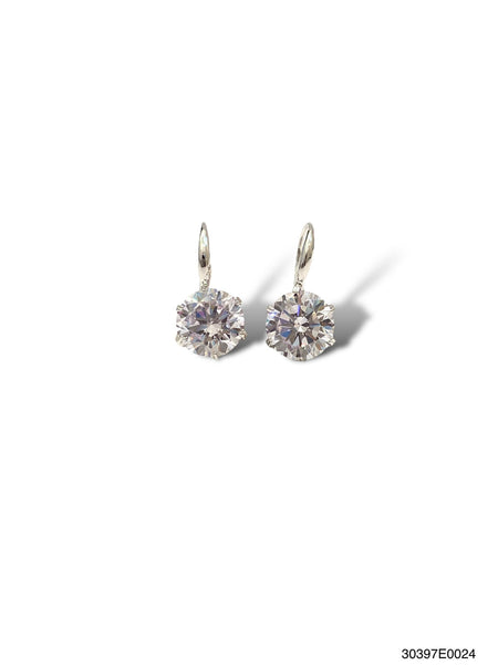 Theia Ava Brilliant Cut CZ Drop Earring